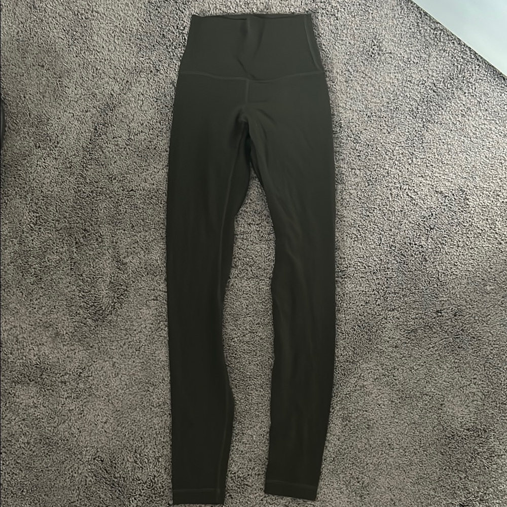 Lululemon Olive Leggings 28”